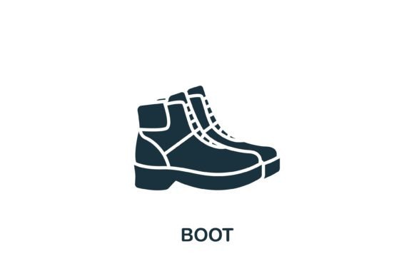 Boot Icon: A Simple Line Element for Modern Design Needs