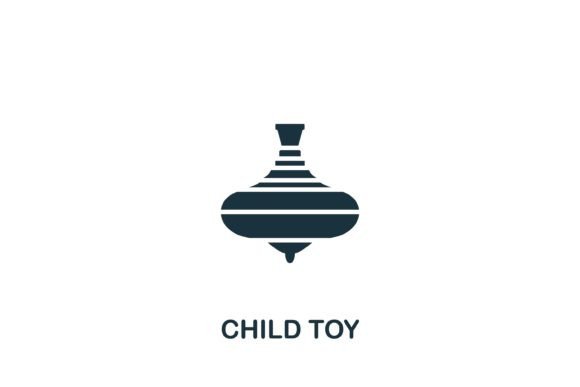 Exploring the Versatility of Child Toy Icon for Design Projects