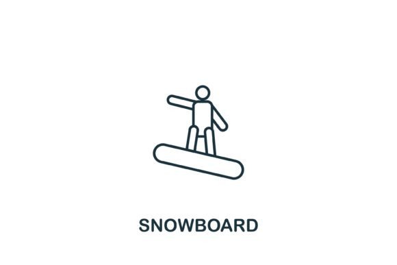 Exploring the Versatility of the Snowboard Icon