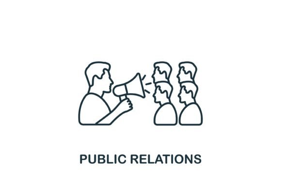 Public Relations Icon: A Versatile Design Element