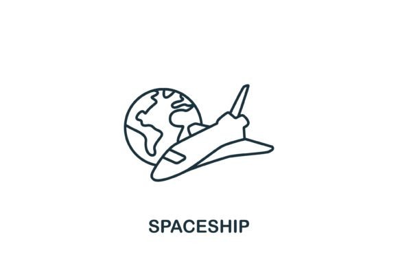 Spaceship Icon: A Versatile Symbol for Modern Design