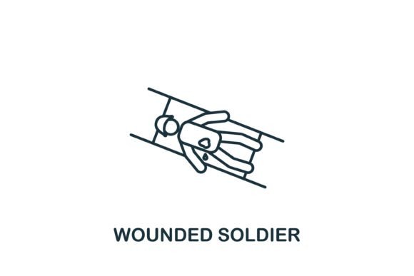 Strategic Use of the Wounded Soldier Icon in Modern Design