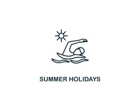 Summer Holidays Icon: Perfect for Travel Design