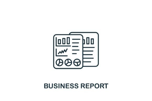 Understanding the Versatility of a Business Report Icon