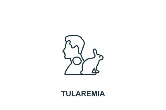 Understanding Tularemia Icon: A Simple and Versatile Symbol for Disease Representation