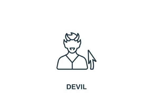 Unleashing Creativity with the Devil Icon: A Versatile Symbol for Modern Design