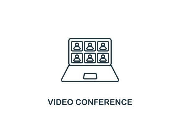 Video Conference Icon: A Simple Yet Essential Element for Modern Communication